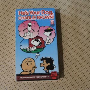 He’s Your Dog Charlie Brown VHS